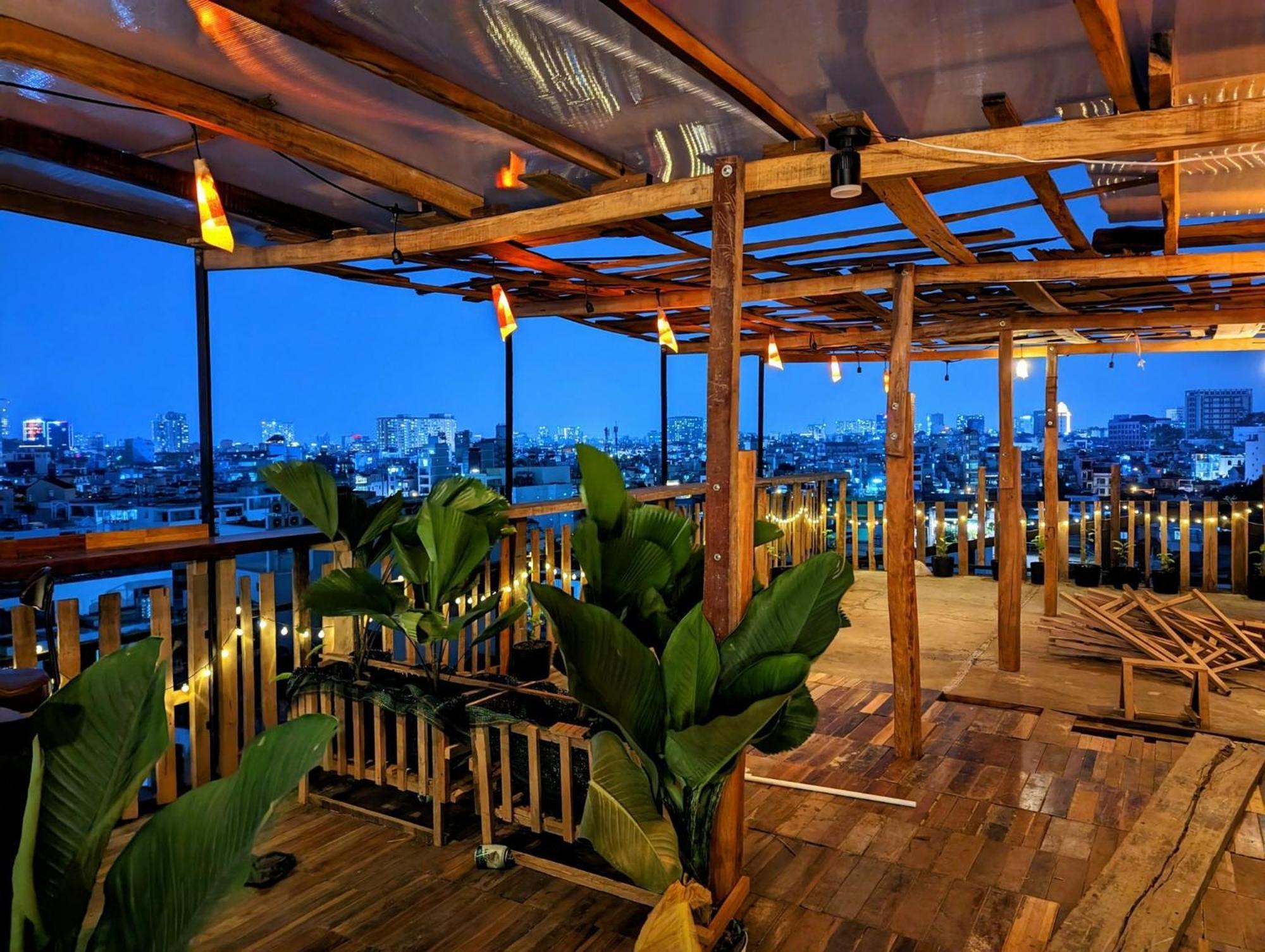 The Gk House Hostel, Ecolliving, Central City, Natural Wooden, Chill View Rooftop, Restaurant And Cocktail Bar Ho Şi Min Exterior foto